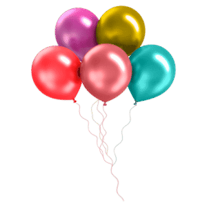 Birthday Balloon PNG clipart download free