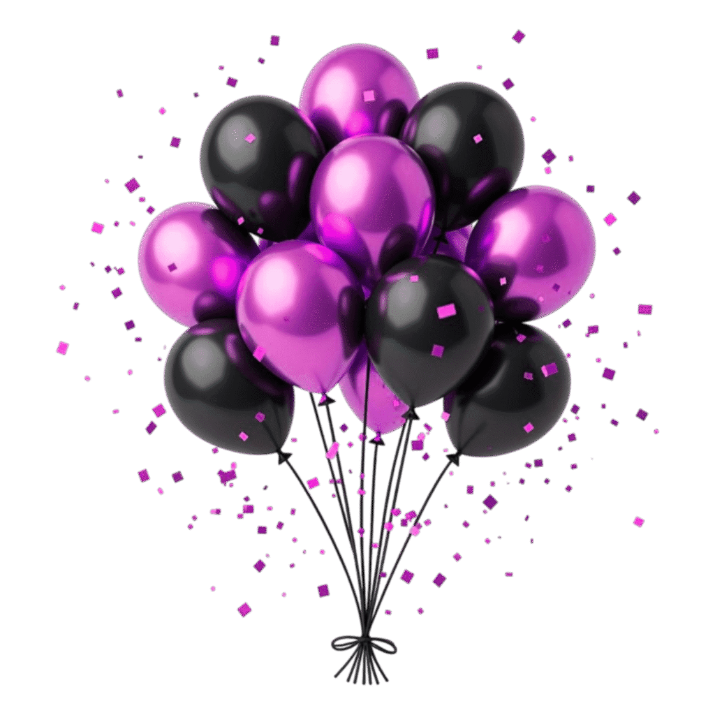 Download Beautiful Birthday Balloon PNG Clipart Images