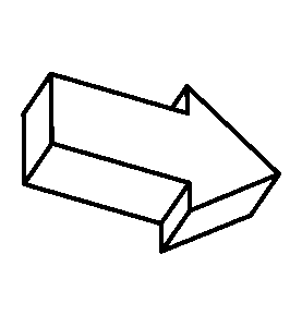 Black and Red Arrow PNG with transparent background for free download
