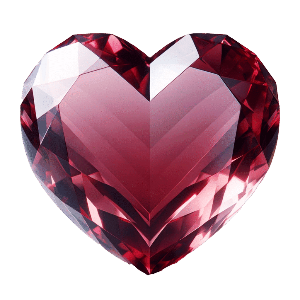 Crystal Heart PNG | Red Gemstone Heart Clipart Free Download 1 Crystal Heart PNG | Red Gemstone Heart Clipart Free Download