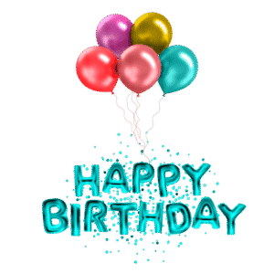 birthday balloon PNG free download