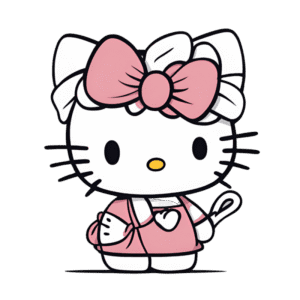 Step By Step Guide To Designing Hello Kitty PNG