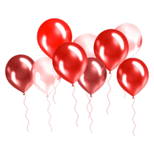 birthday balloon png clipart free - Birthday Balloon PNG Free Clipart Image