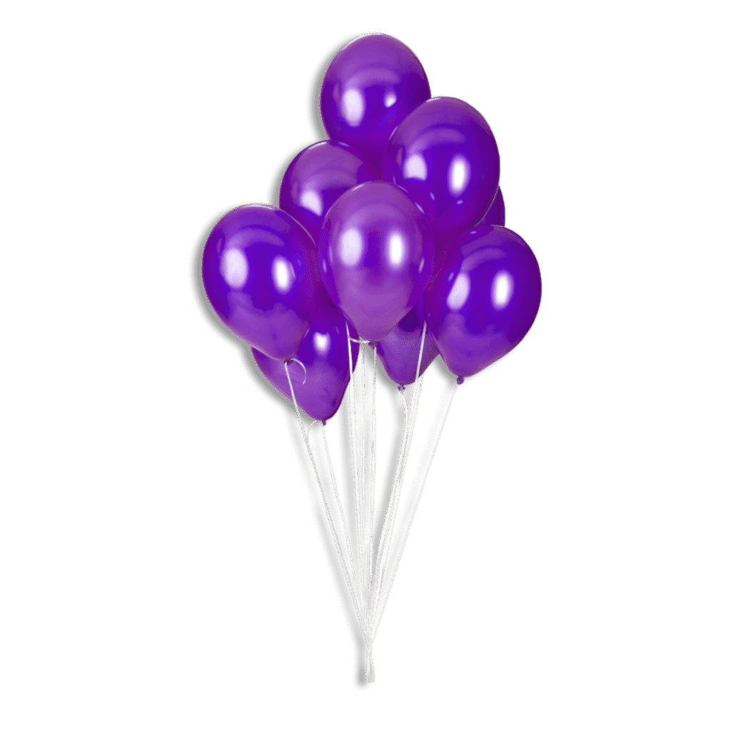 Celebrate with Birthday Balloon Free PNG Image