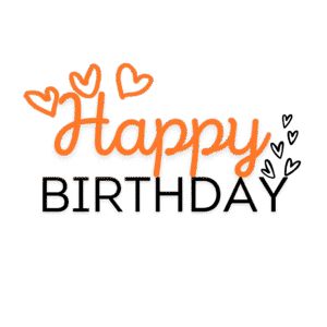 Happy Birthday Text Free, PNG images, birthday images, text images - Happy Birthday Text Free PNG Image
