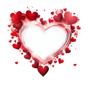 Heart clipart PNG with transparent background free for personal and commercial use