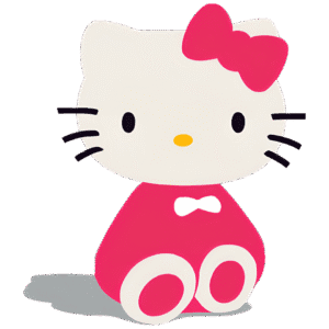 Free Hello Kitty PNG file with transparent background