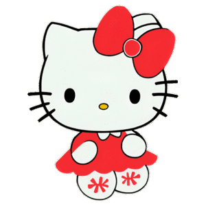 Free Hello Kitty transparent PNG image with no background