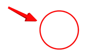 red circle with arrow clipart png free for download