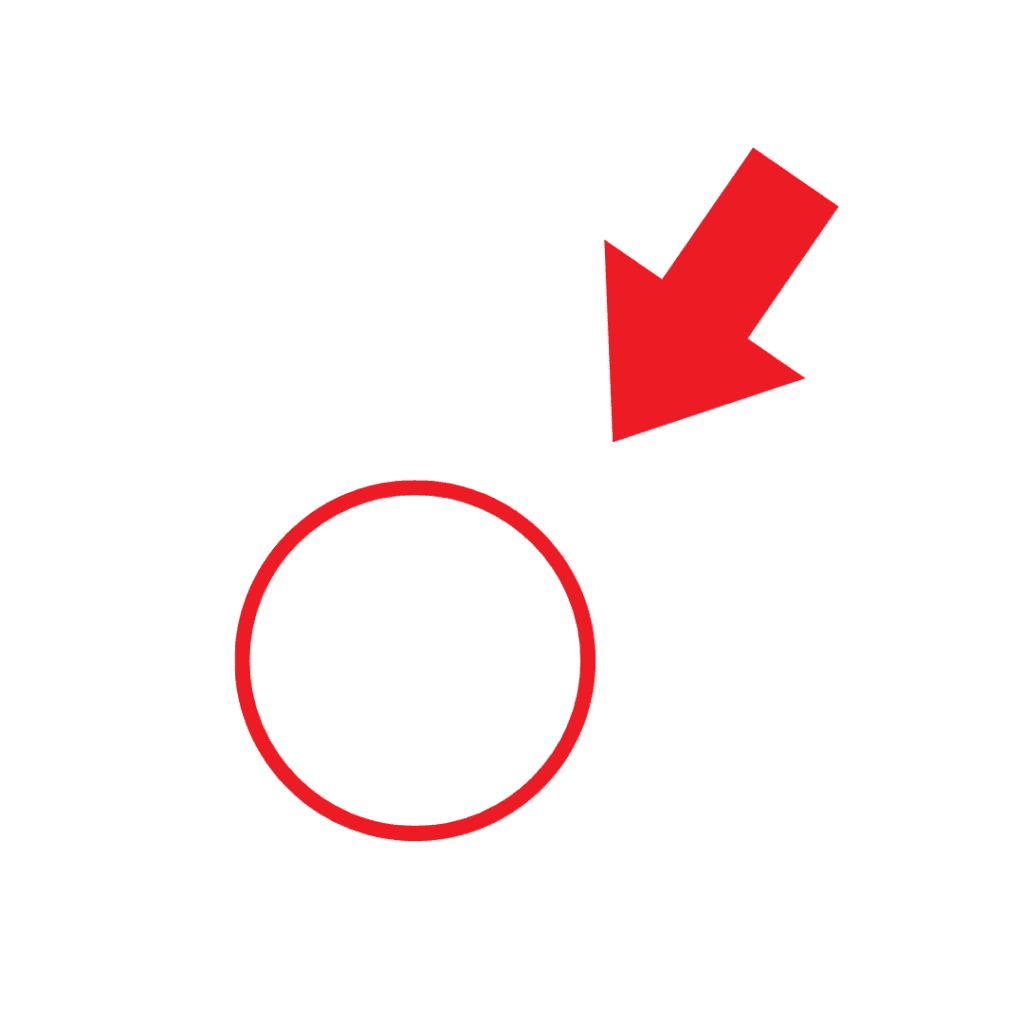 Down Arrow with Red Circle PNG Transparent Clipart Download 1 Down Arrow with Red Circle PNG Transparent Clipart Download