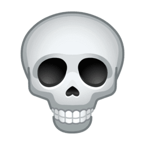 Skull Face PNG Image