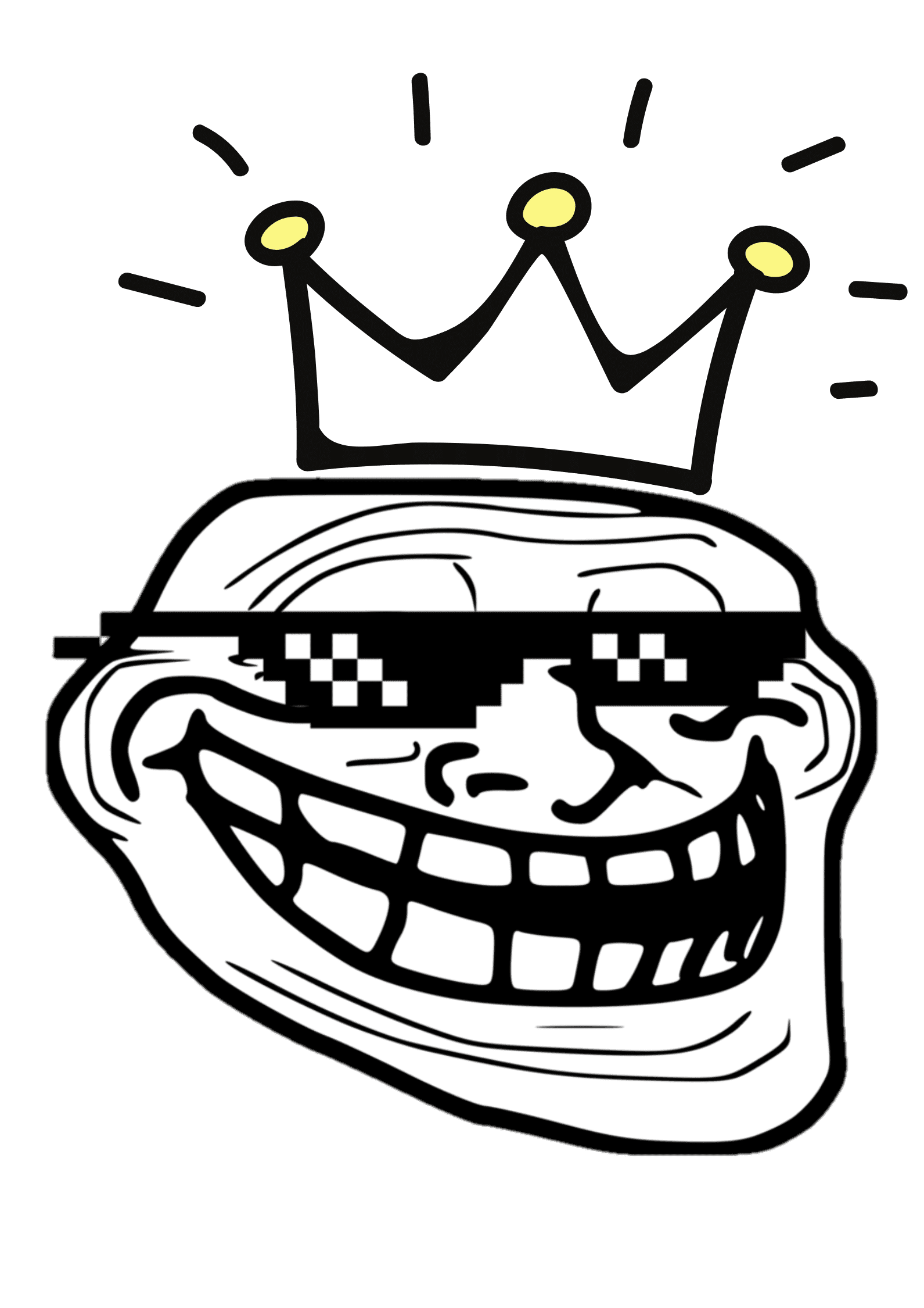 Troll face png