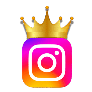 Instagram King logo PNG, free download, high quality, transparent background, design projects - Instagram King Logo PNG Image